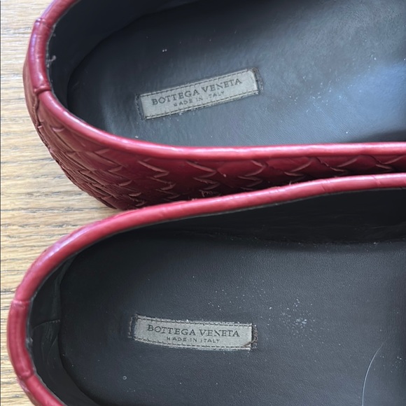 Bottega Veneta Woven Leather Loafers - Picture 2 of 3